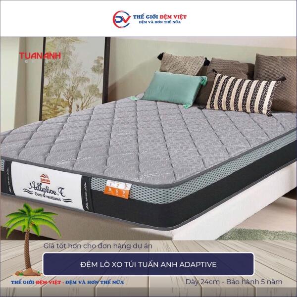 Đệm lò xo túi Tuấn Anh Adaptive 2-1